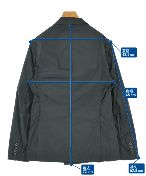 LANVIN（ランバン）テーラードジャケット 黒 サイズ:44(S位) メンズ/2200663113033