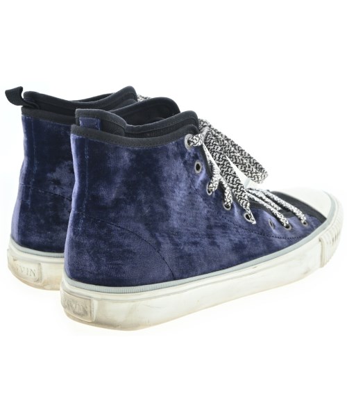 LANVIN（ランバン）スニーカー 紺 サイズ:UK8(26.5cm位) メンズ/2200664878160