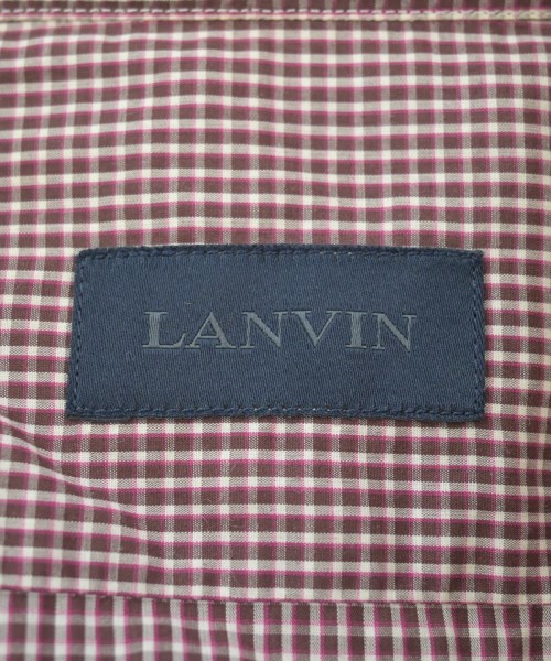 LANVIN（ランバン）カジュアルシャツ 白 サイズ:39(M位) メンズ/2200667196339