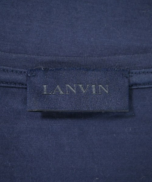 LANVIN（ランバン）Tシャツ・カットソー 紺 サイズ:XS メンズ/2200665656750