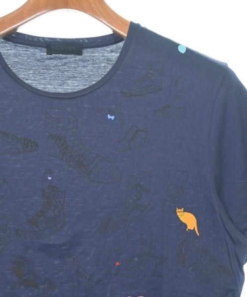 LANVIN（ランバン）Tシャツ・カットソー 紺 サイズ:XS メンズ/2200665656750
