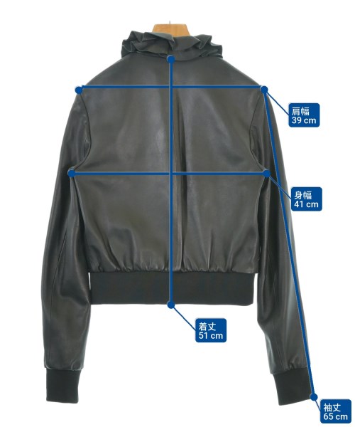 LANVIN（ランバン）ライダース 黒 サイズ:36(XS位) レディース/2200670495016