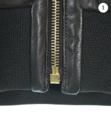 LANVIN（ランバン）ライダース 黒 サイズ:36(XS位) レディース/2200670495016