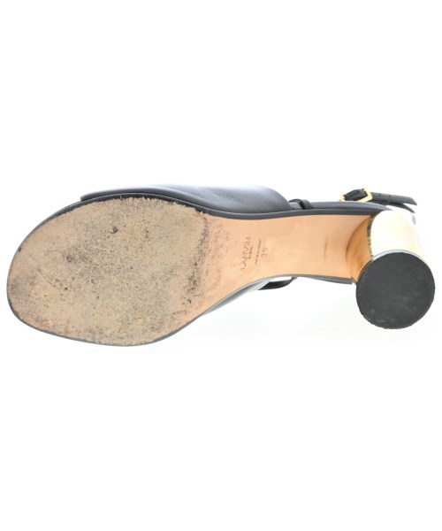 LANVIN（ランバン）サンダル 黒 サイズ:EU39(25.5cm位) レディース/2200729888028