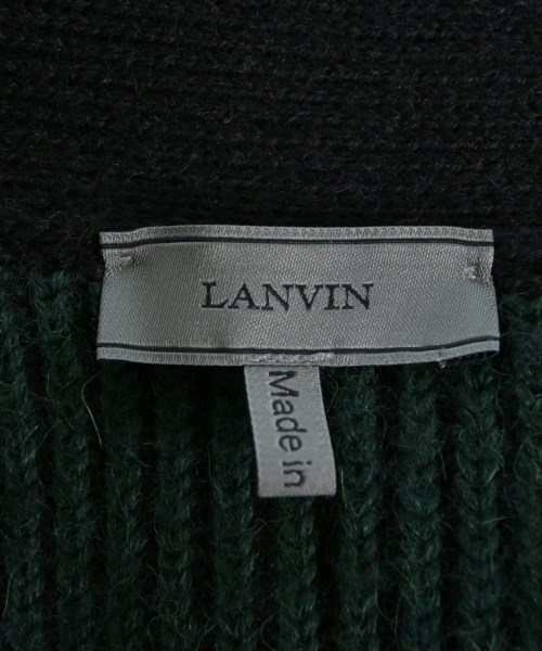 LANVIN（ランバン）カーディガン 緑 サイズ:S メンズ/2200730404033