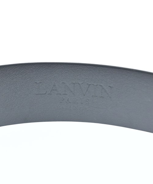 LANVIN（ランバン）ベルト 黒 サイズ:- メンズ/2200733851421