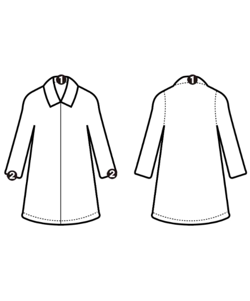 LANVIN（ランバン）ステンカラーコート カーキ サイズ:44(S位) メンズ/2200705631044