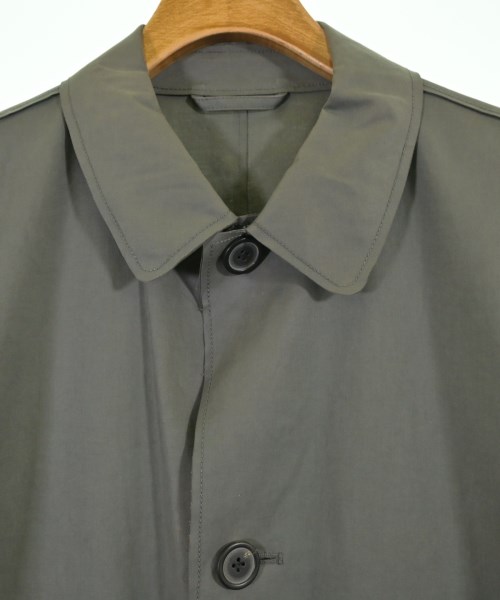 LANVIN（ランバン）ステンカラーコート カーキ サイズ:44(S位) メンズ/2200705631044
