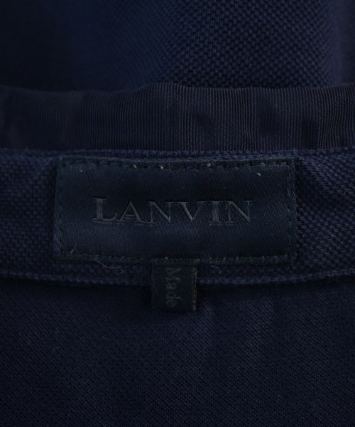 LANVIN（ランバン）ポロシャツ 紺 サイズ:S メンズ/2200705631273