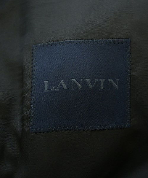 LANVIN（ランバン）ビジネス 黒 サイズ:44/44(S位) メンズ/2200720787030