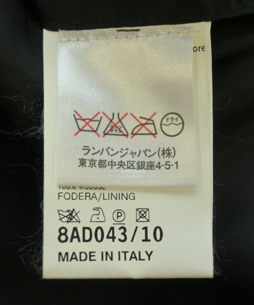 LANVIN（ランバン）ビジネス 黒 サイズ:44/44(S位) メンズ/2200720787030