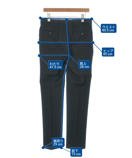 LANVIN（ランバン）ビジネス 黒 サイズ:44/44(S位) メンズ/2200720787030