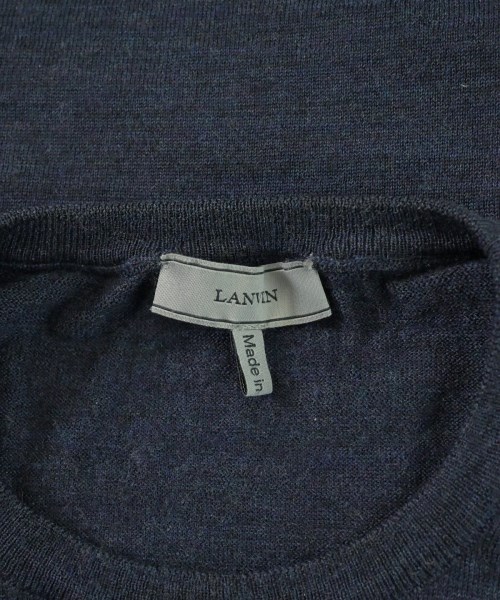 LANVIN（ランバン）ニット・セーター 紺 サイズ:S メンズ/2200721048031