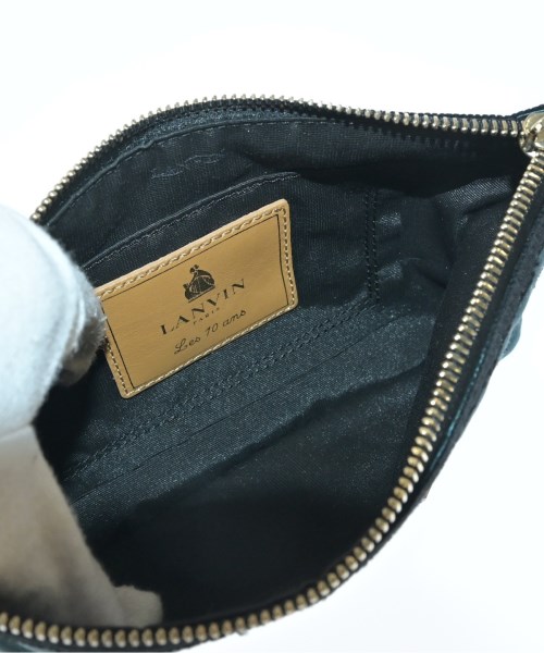 LANVIN（ランバン）ポーチ 緑 サイズ:- レディース/2200721020105