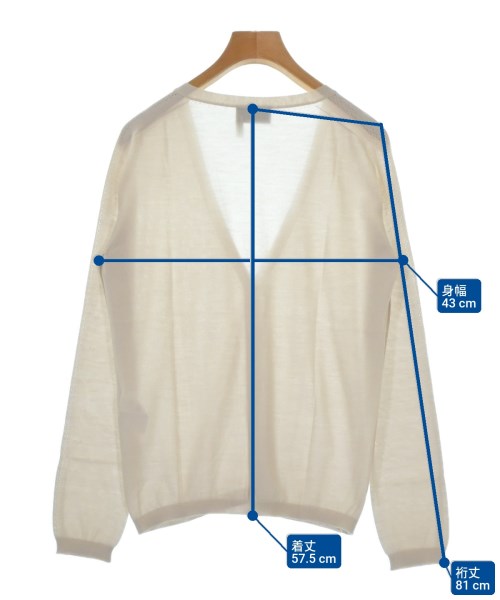 LANVIN（ランバン）カーディガン ベージュ サイズ:-(M位) レディース/2200682386036