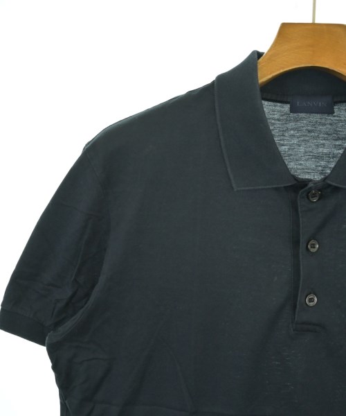 LANVIN（ランバン）ポロシャツ 紺 サイズ:M メンズ/2200685264102