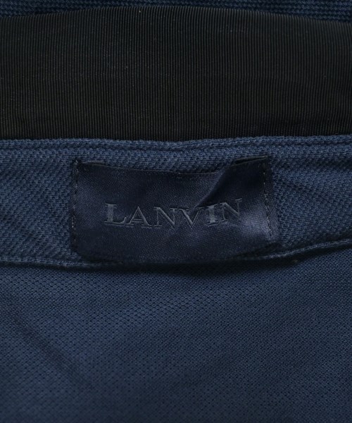 LANVIN（ランバン）ポロシャツ 紺 サイズ:M メンズ/2200685264119