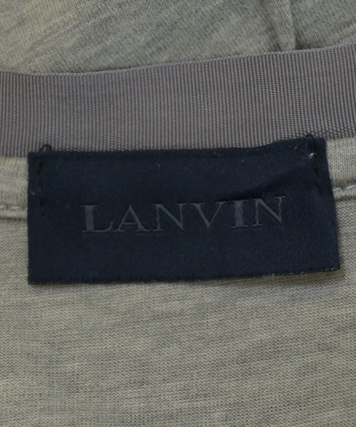 LANVIN（ランバン）Tシャツ・カットソー グレー サイズ:M メンズ/2200685264140