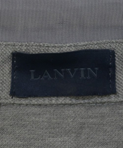 LANVIN（ランバン）ポロシャツ グレー サイズ:M メンズ/2200685264164