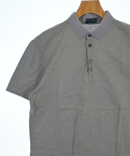 LANVIN（ランバン）ポロシャツ グレー サイズ:M メンズ/2200685264164