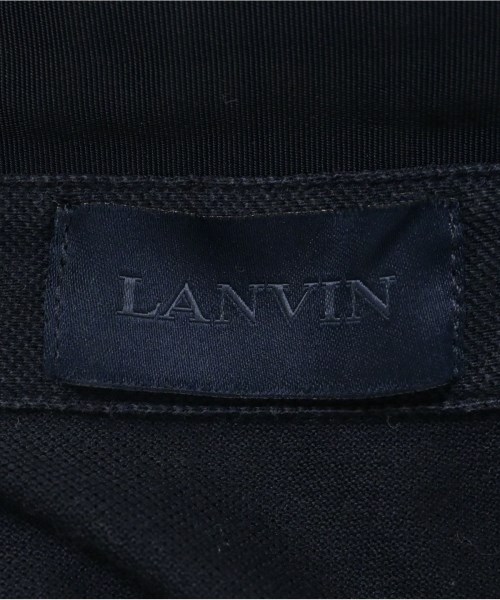 LANVIN（ランバン）ポロシャツ 紺 サイズ:M メンズ/2200685264188