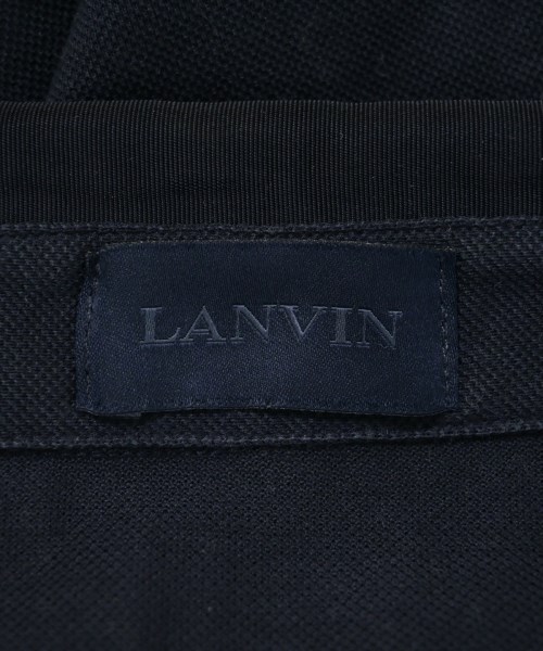 LANVIN（ランバン）ポロシャツ 紺 サイズ:M メンズ/2200685264195