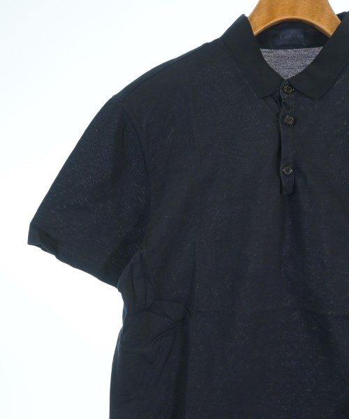 LANVIN（ランバン）ポロシャツ 紺 サイズ:M メンズ/2200685264195