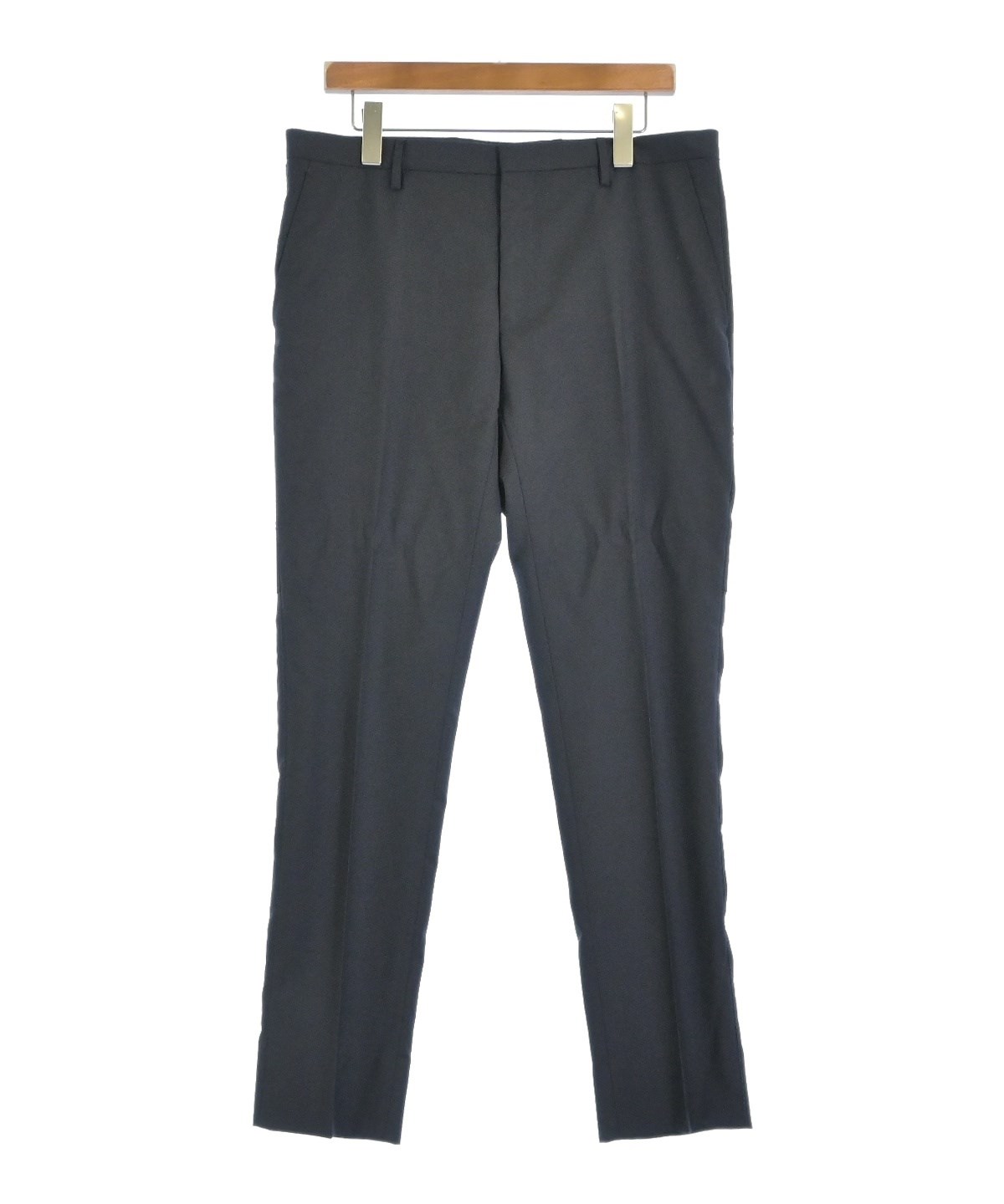 LANVIN（ランバン）スラックス 紺 サイズ:50(XL位) メンズ
