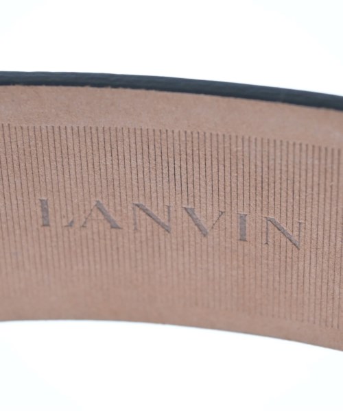 LANVIN（ランバン）ベルト 黒 サイズ:34/85 メンズ/2200688556082