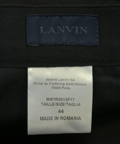 LANVIN（ランバン）その他 黒 サイズ:44(S位) メンズ/2200688556105
