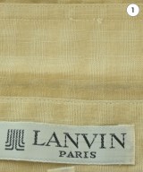 LANVIN（ランバン）カジュアルシャツ ベージュ サイズ:M メンズ/2200692749036