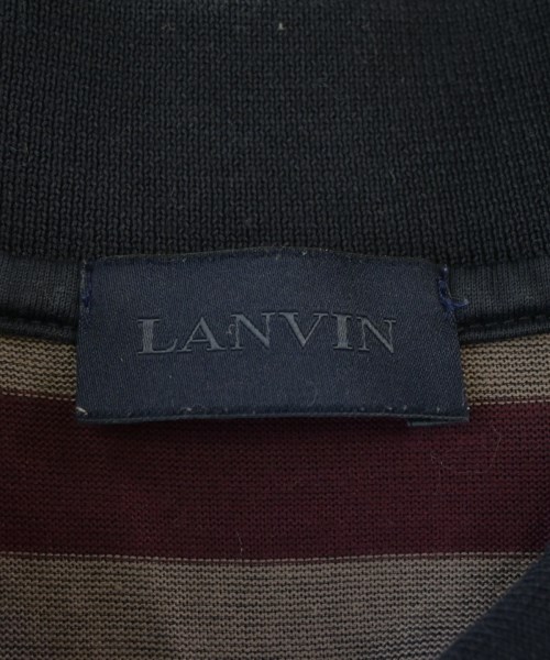 LANVIN（ランバン）ポロシャツ グレー サイズ:S メンズ/2200689256165