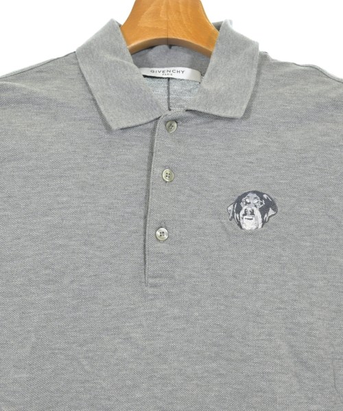 GIVENCHY（ジバンシィ）ポロシャツ グレー サイズ:S メンズ/2200620468046