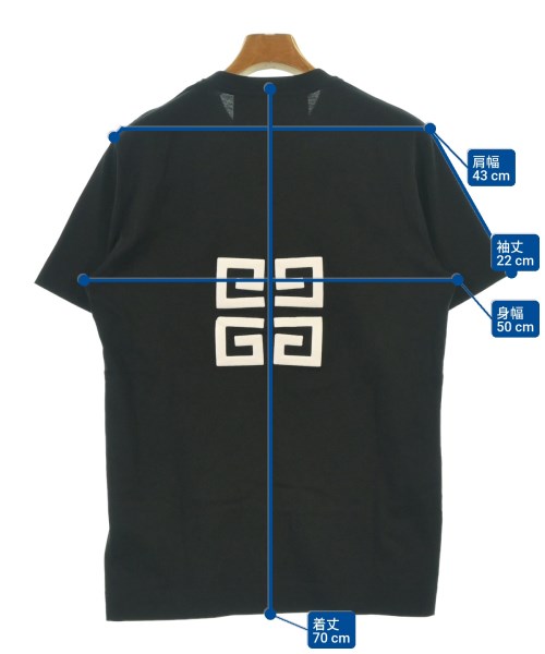 GIVENCHY（ジバンシィ）Tシャツ・カットソー 黒 サイズ:M メンズ/2200626382056