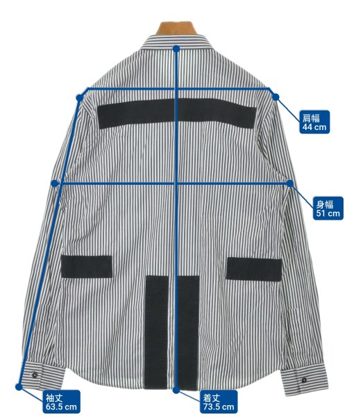 GIVENCHY（ジバンシィ）カジュアルシャツ グレー サイズ:41(XL位) メンズ/2200628275066