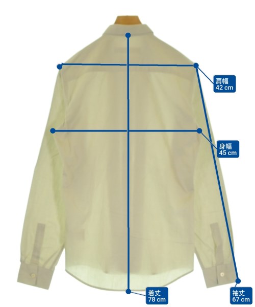 GIVENCHY（ジバンシィ）カジュアルシャツ グレー サイズ:-(S位) メンズ/2200643756212