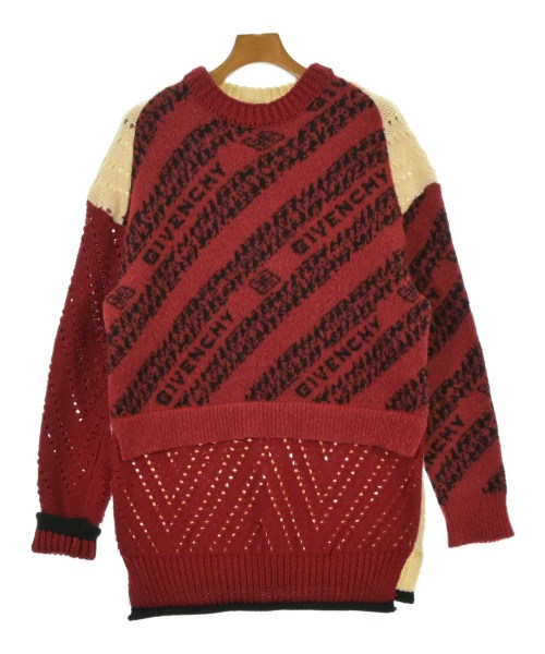 GIVENCHY(ジバンシー)ニット・セーター 赤 サイズ:-(L位)/2200643824072