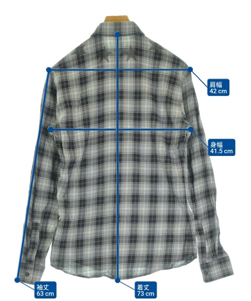 GIVENCHY（ジバンシィ）カジュアルシャツ グレー サイズ:37(XS位) メンズ/2200644455046