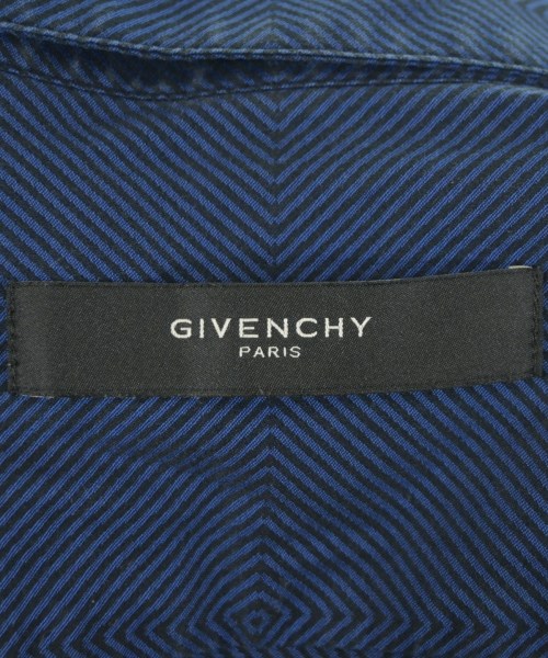 GIVENCHY（ジバンシィ）カジュアルシャツ 青 サイズ:38(S位) メンズ/2200644455053