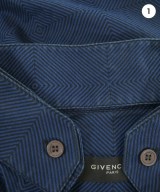 GIVENCHY（ジバンシィ）カジュアルシャツ 青 サイズ:38(S位) メンズ/2200644455053