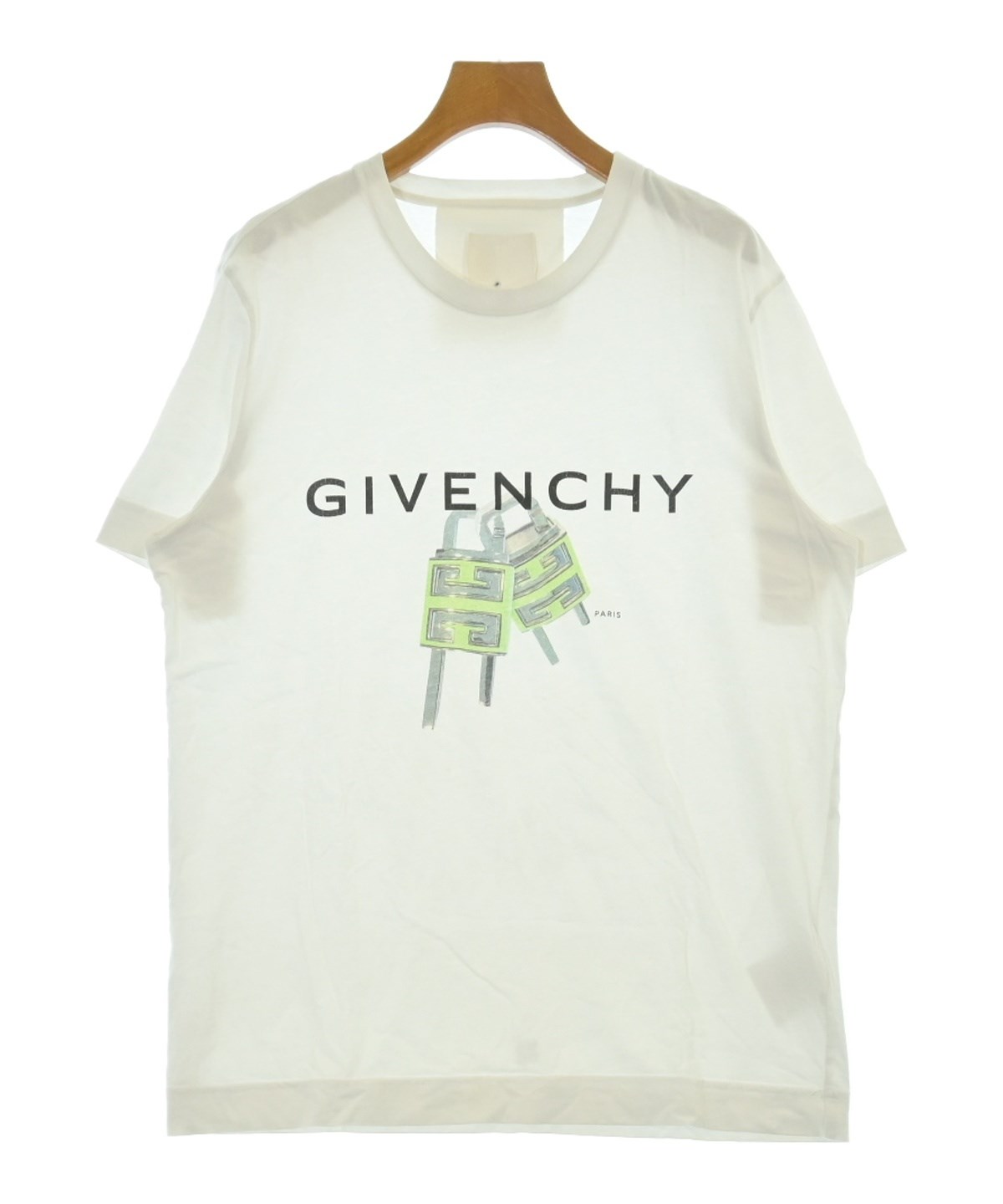 GIVENCHY ホワイト ロゴ Tシャツ Givenchy Logo-Embroidered T-Shirt - White - Men | BM716G3YM8100