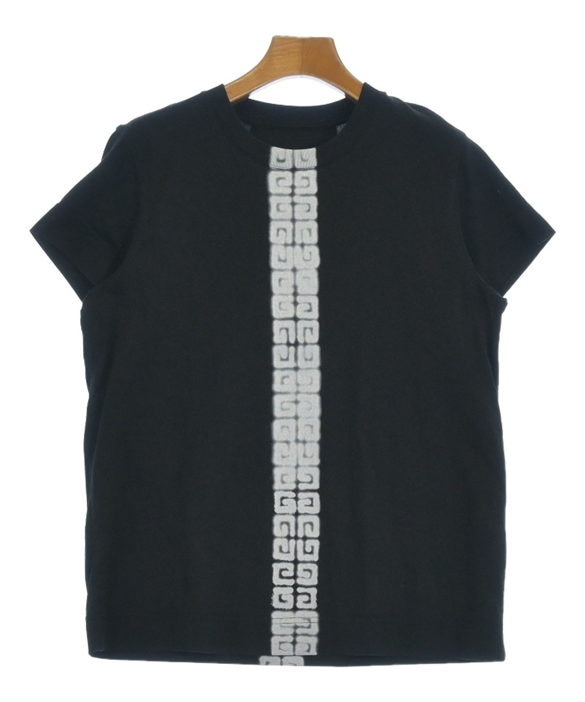 【関税込み】Givenchy ネイビー 'HG' Jacquard Tシャツ GIVENCHY(ジバンシィ)Tシャツ・カットソー 黒 サイズ:M