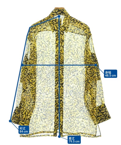 GIVENCHY（ジバンシィ）カジュアルシャツ 黄 サイズ:34(XXS位) レディース/2200623707043
