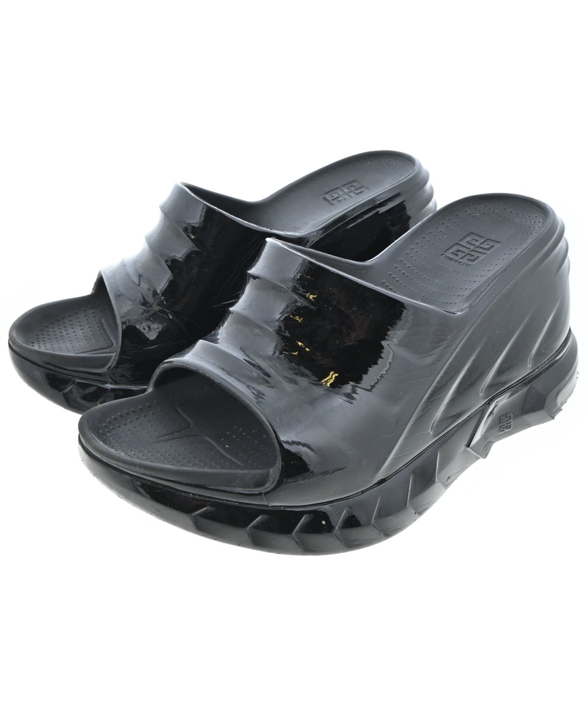 GIVENCHY（ジバンシィ）サンダル 黒 サイズ:38(24.5cm位) レディース