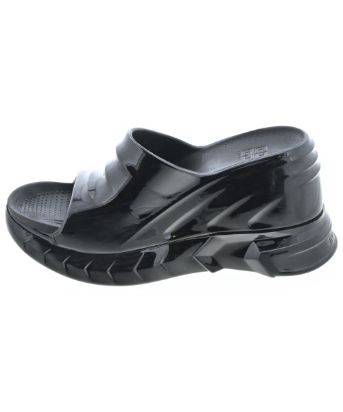 GIVENCHY（ジバンシィ）サンダル 黒 サイズ:EU38(24.5cm位) レディース/2200625637072