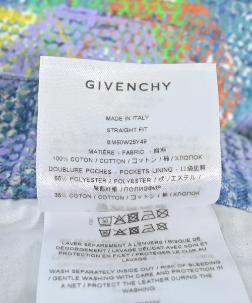 GIVENCHY（ジバンシィ）デニムパンツ その他（柄物・カラフル） サイズ:30(M位) メンズ/2200625865055