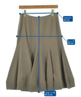GIVENCHY（ジバンシィ）ひざ丈スカート ベージュ サイズ:38(S位) レディース/2200628812186