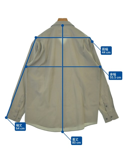 GIVENCHY（ジバンシィ）カジュアルシャツ グレー サイズ:17 1/2(XXL位) メンズ/2200628098146