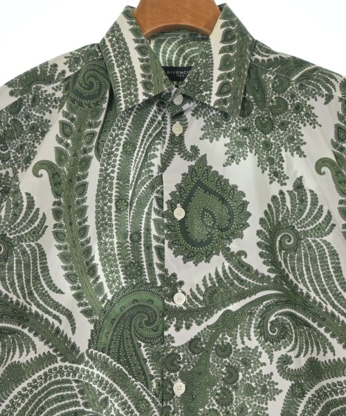 GIVENCHY（ジバンシィ）カジュアルシャツ 緑 サイズ:37(XS位) メンズ/2200633166076