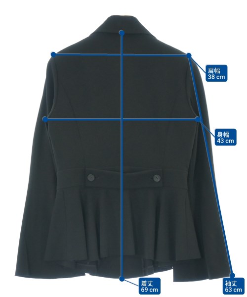 GIVENCHY（ジバンシィ）カジュアルジャケット 黒 サイズ:40(M位) レディース/2200633913014